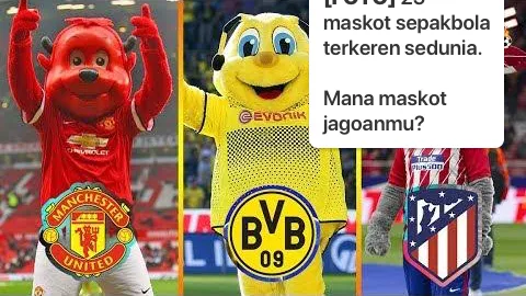 [FOTO] 25 maskot sepakbola terkeren sedunia. Mana maskot jagoanmu?